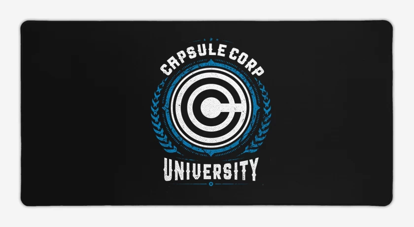 Mouse pad Gamer Negro de Capsule University