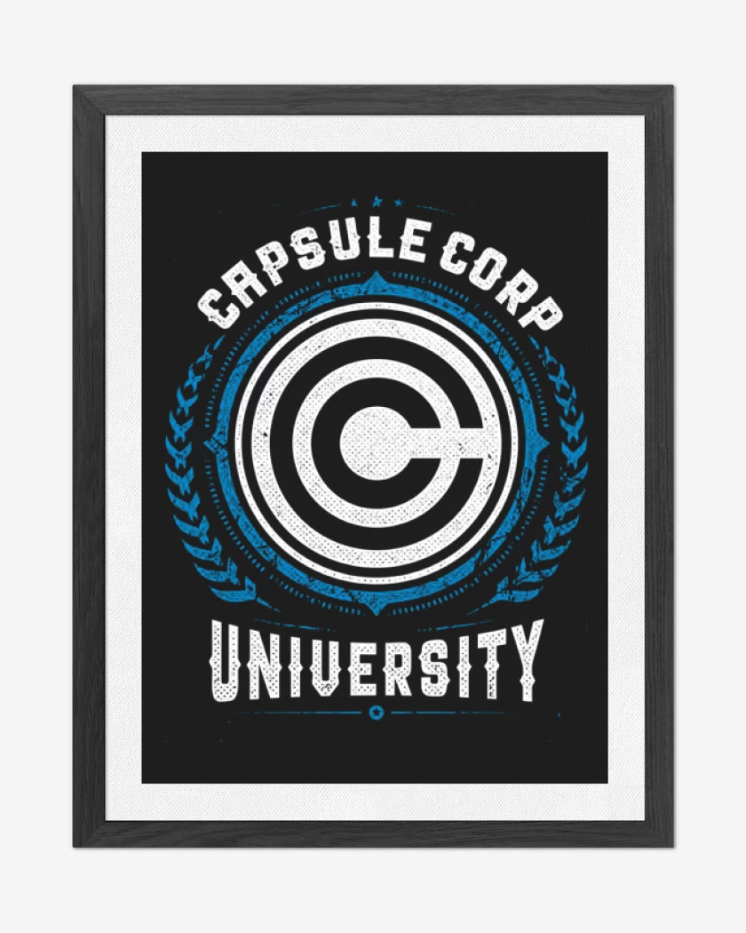 Cuadro decorativo Negro de Capsule University