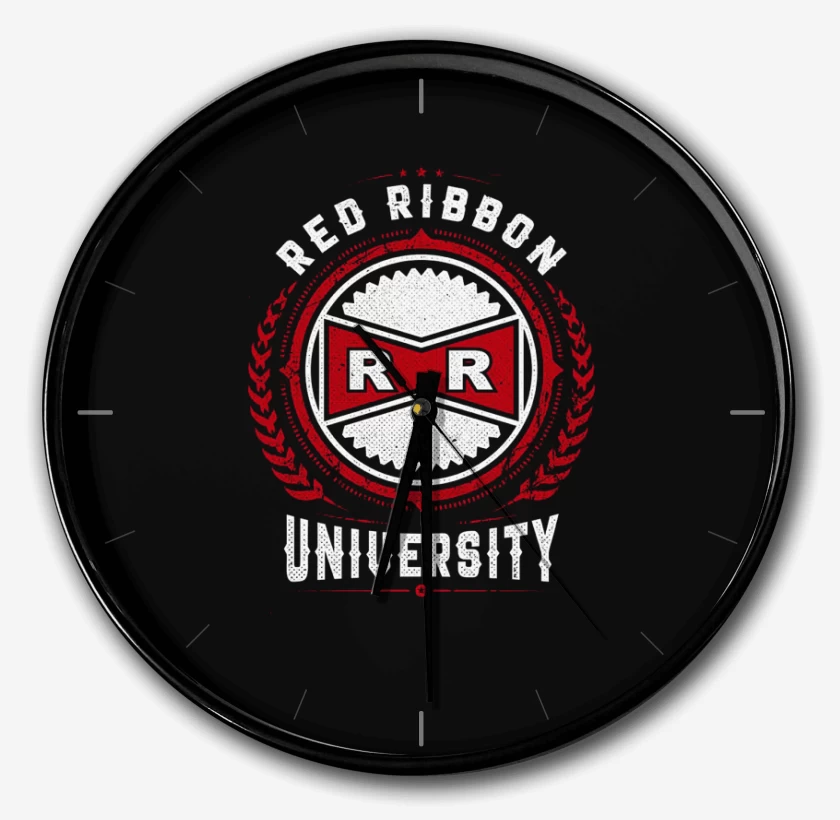 Reloj Negro de Patrulla roja university 