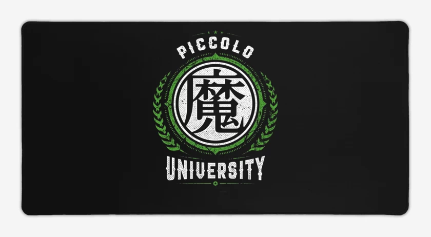 Mouse pad Gamer Negro de Piccolo University