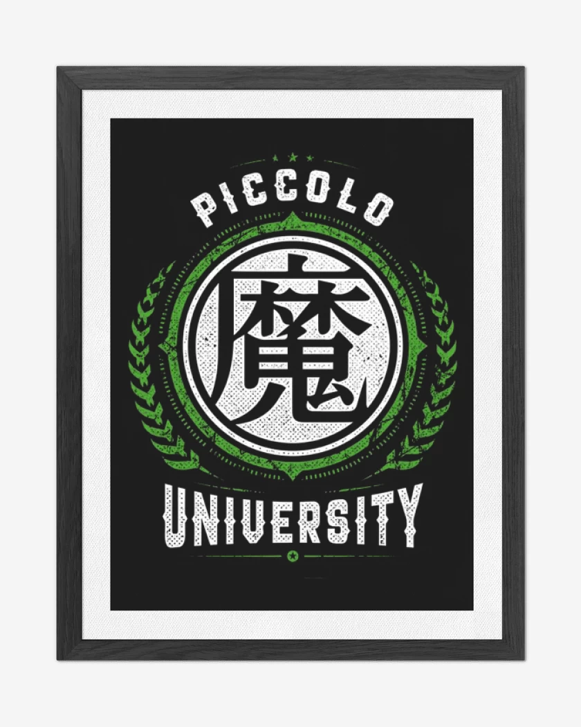 Cuadro decorativo Negro de Piccolo University