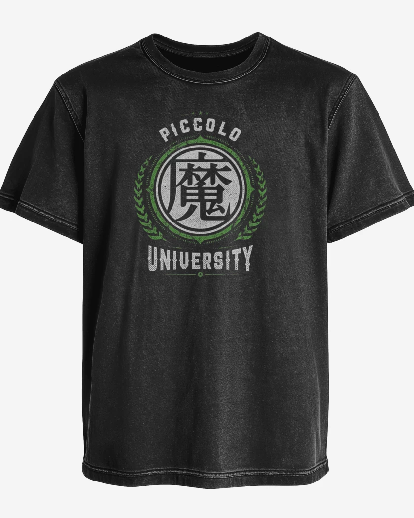 Polera desgastada Piccolo University