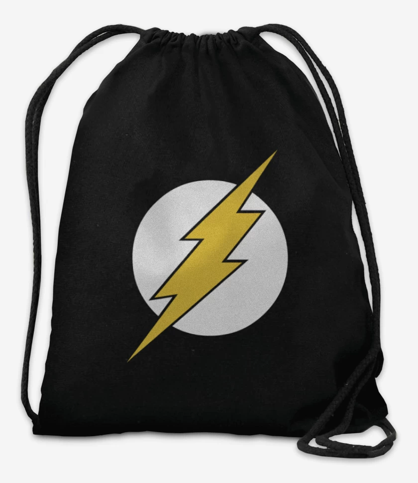 Mochila Negro de El rayo circular