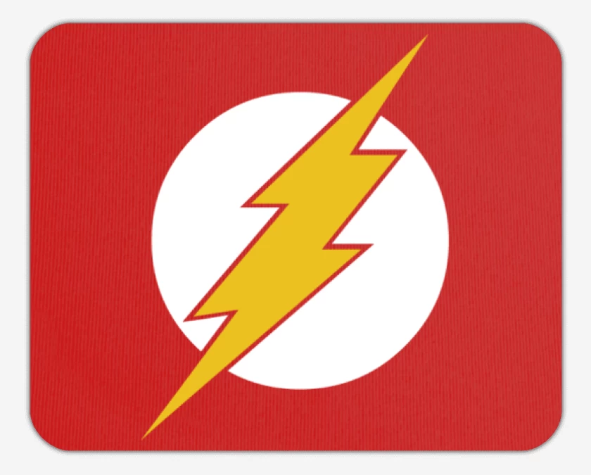 Mousepad El rayo circular