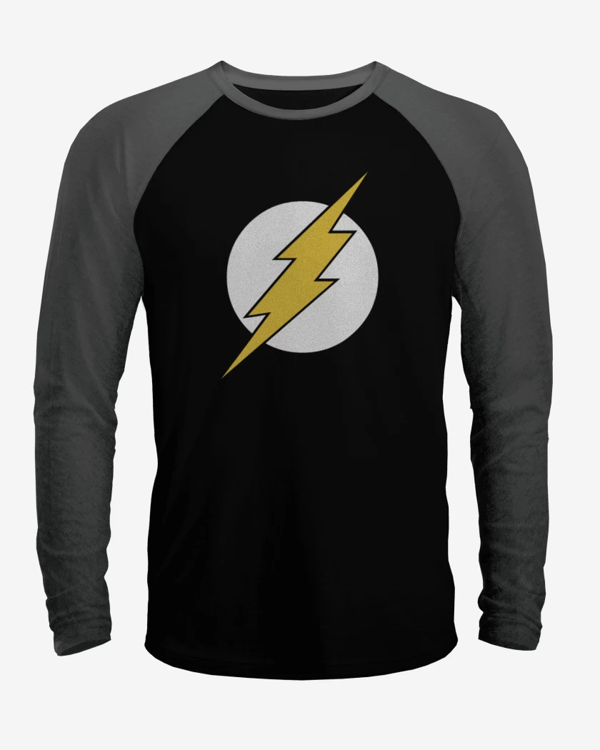 Polera Raglan El rayo circular