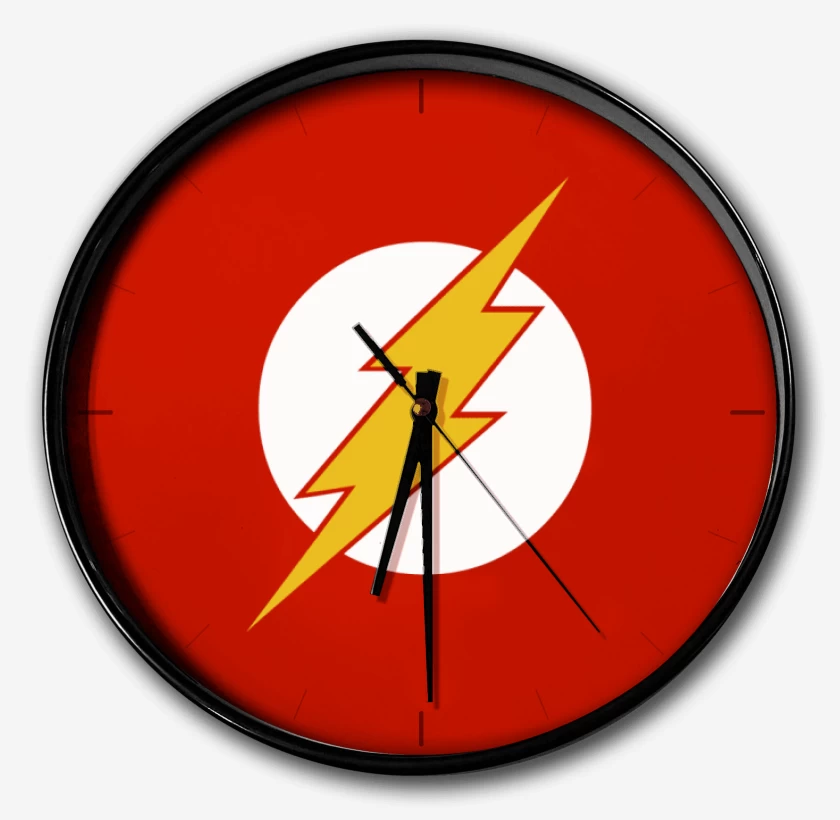 Reloj Rojo de El rayo circular