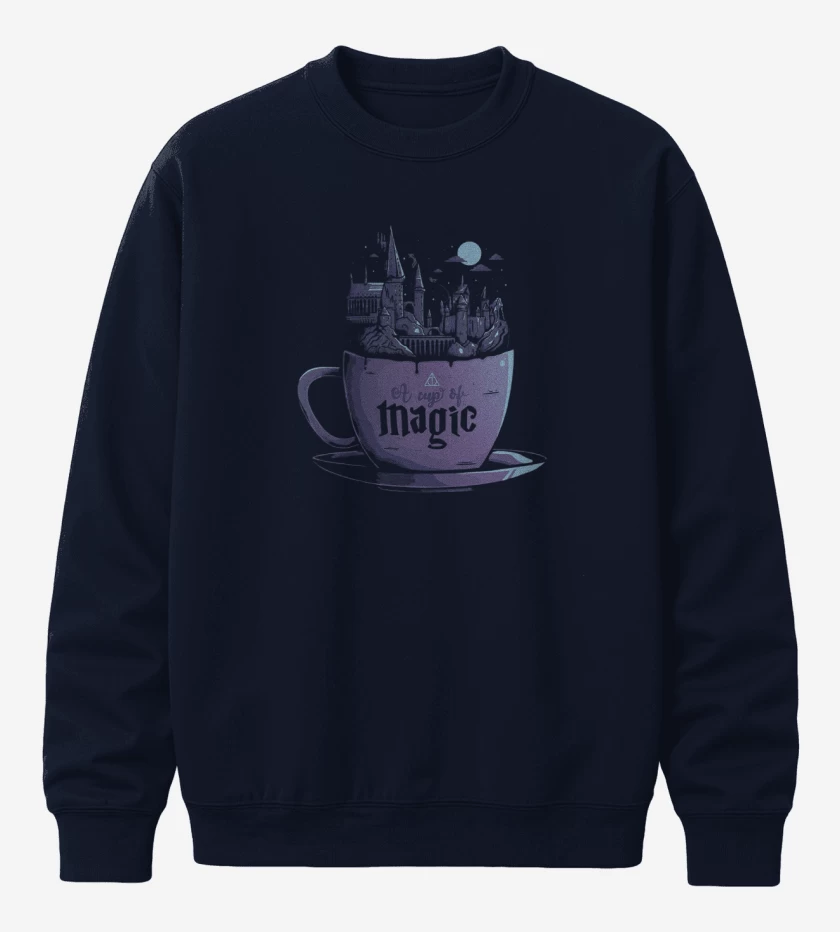 Poleron polo Una tasa de magia