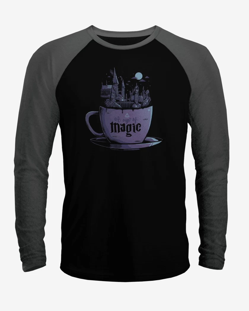 Polera Raglan Una tasa de magia
