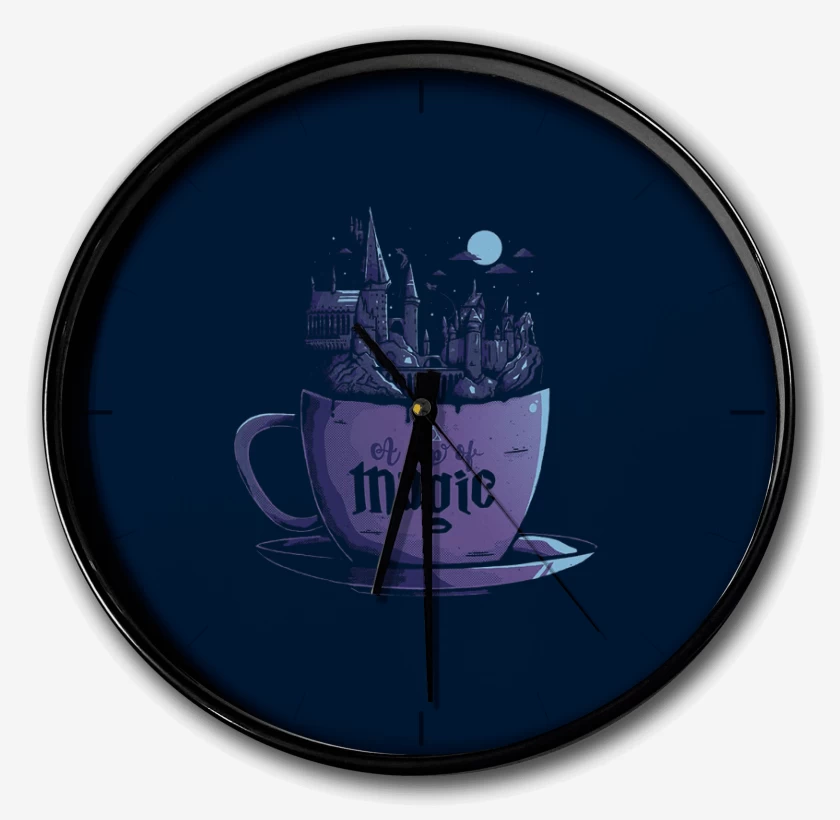 Reloj Azul Marino de Una tasa de magia