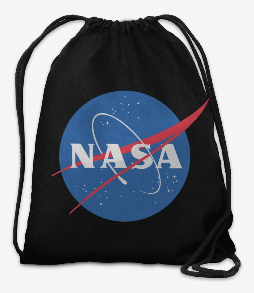 Mochila Negro de Nasa bolsillo