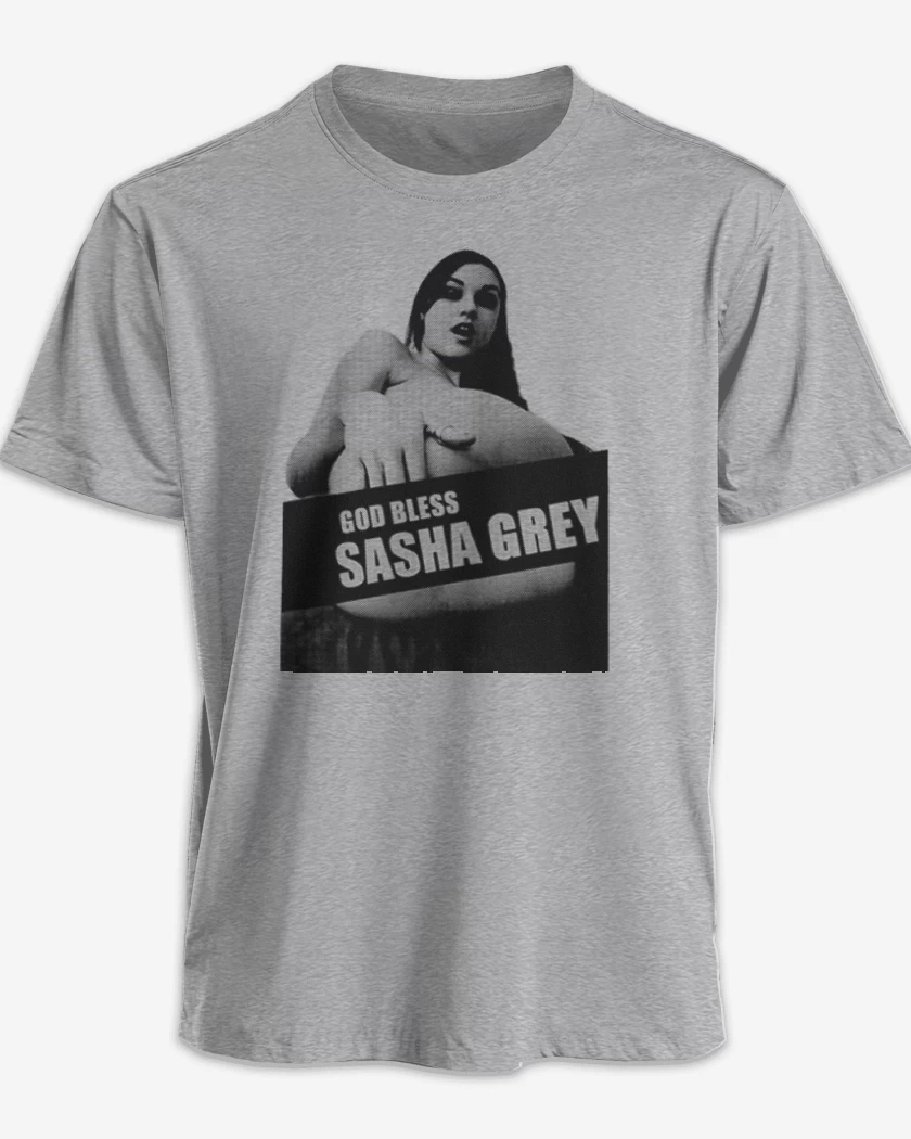 Polera God bless sasha grey 2