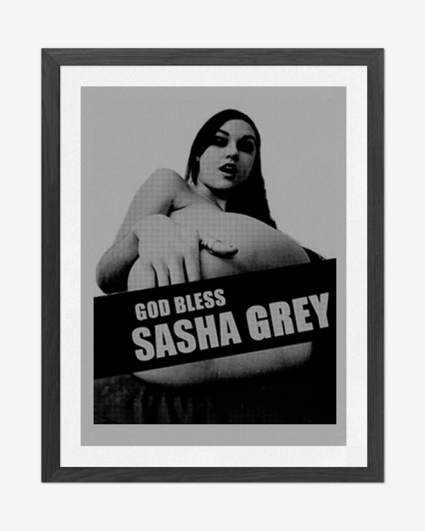 Cuadro decorativo Gris Melange de God bless sasha grey 2