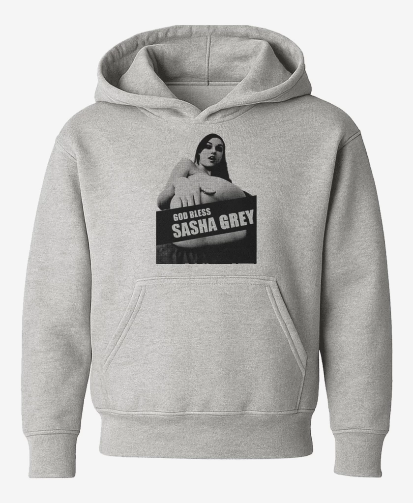 Poleron de niño Gris Melange de God bless sasha grey 2
