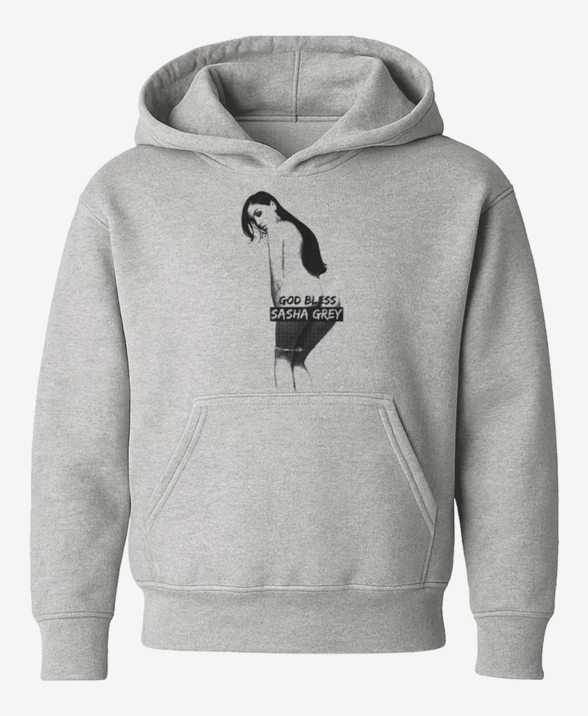 Poleron de niño Gris Melange de God bless sasha grey 3