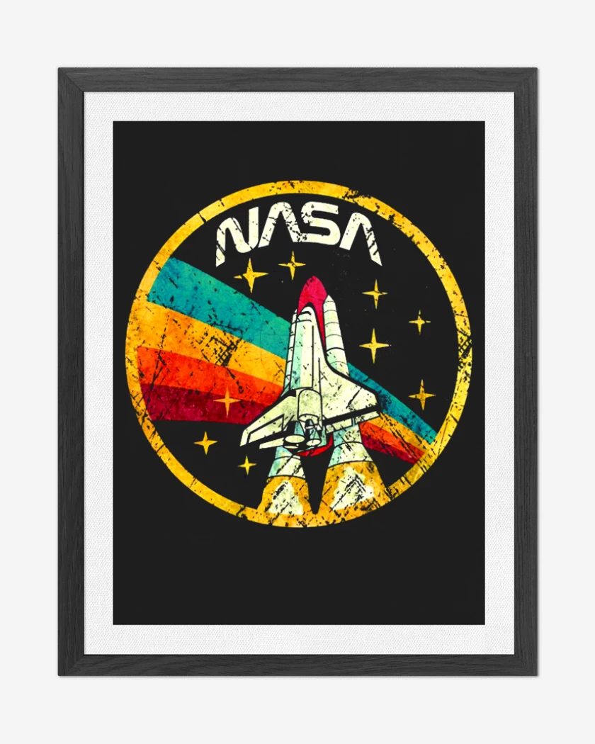 Cuadro decorativo Negro de Nasa 2