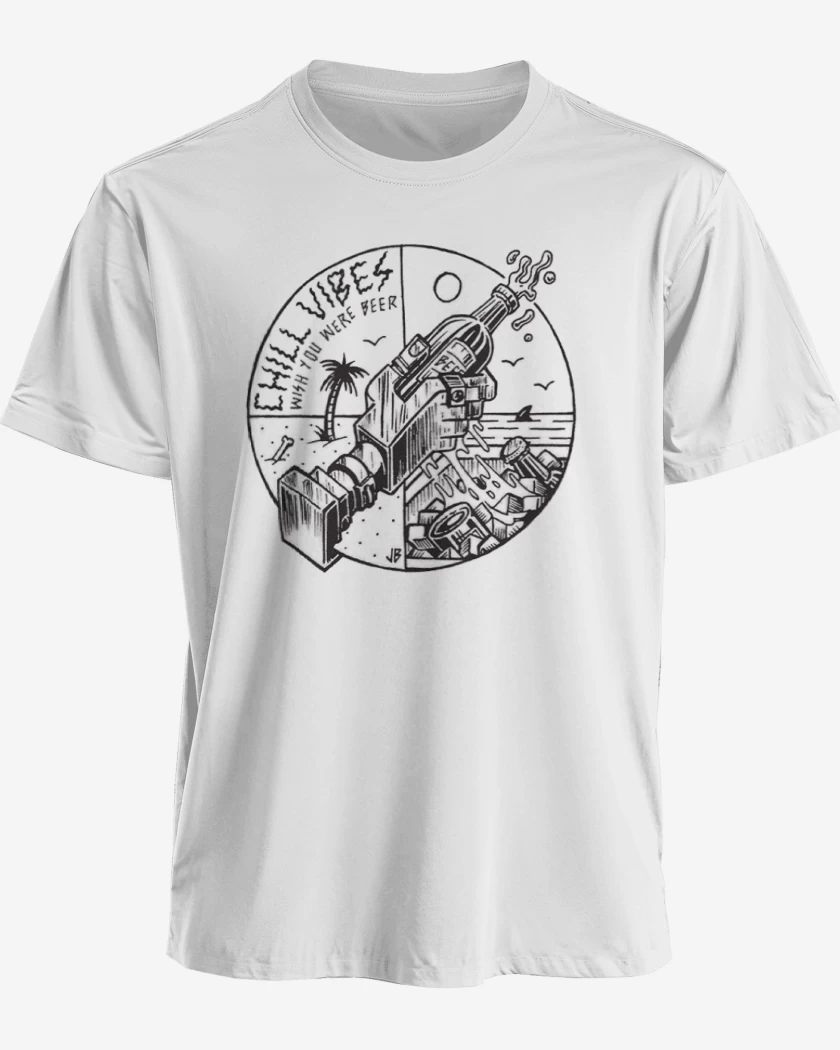 Polera wish you were beer
