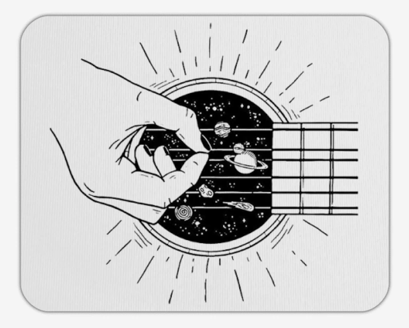Mousepad guitarra 2