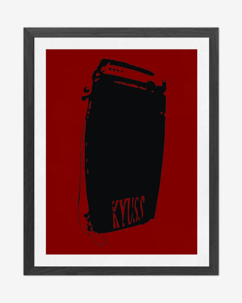 Cuadro decorativo Rojo de Kyuss 2