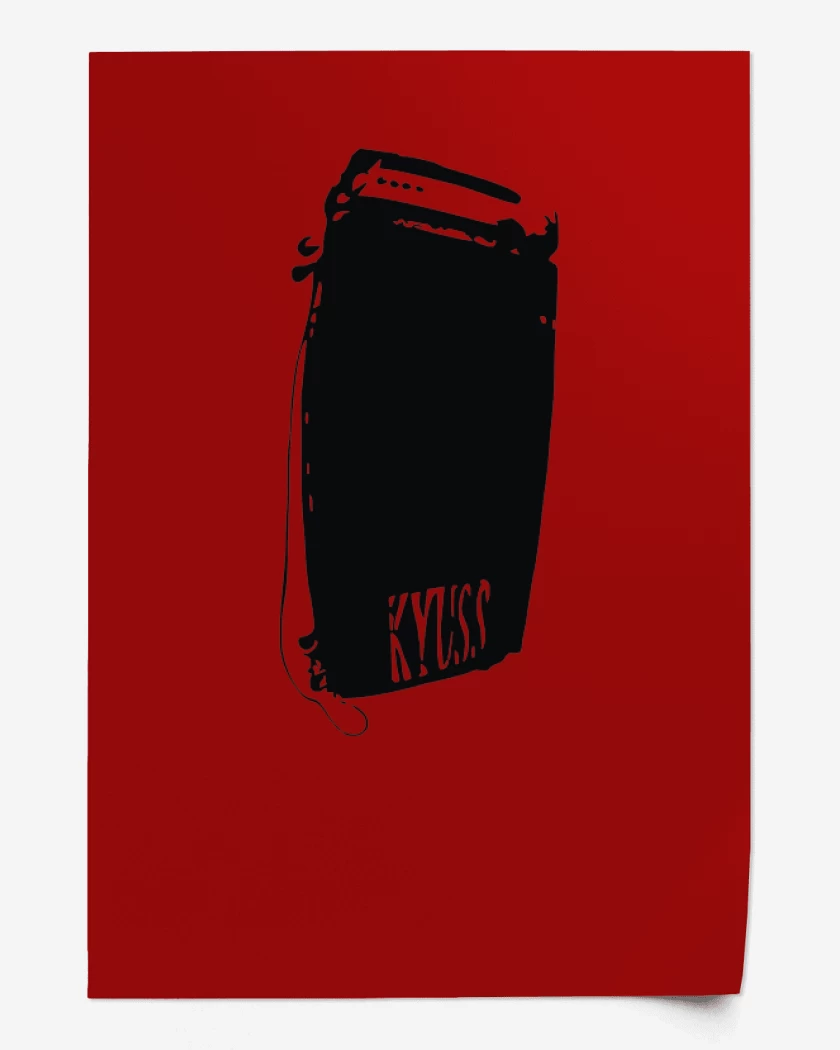 Print Rojo de Kyuss 2