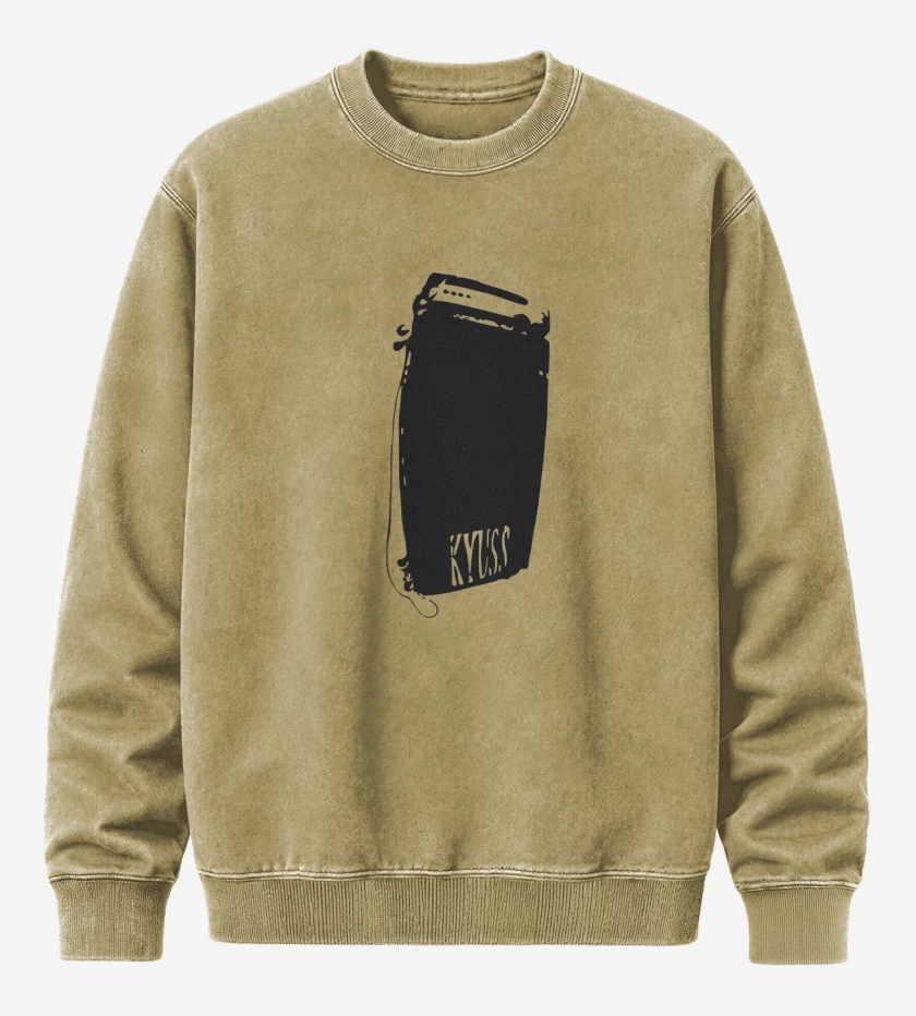 Poleron Polo Acid Wash Beige de Kyuss 2
