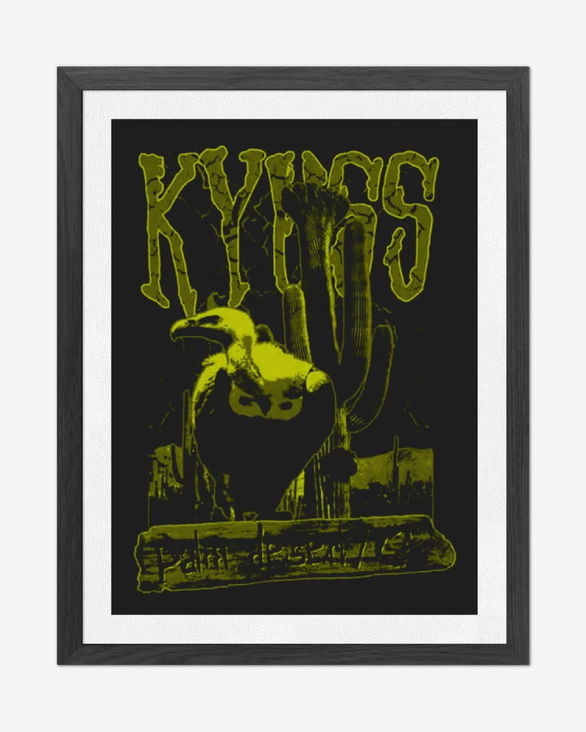 Cuadro decorativo Negro de Kyuss 3