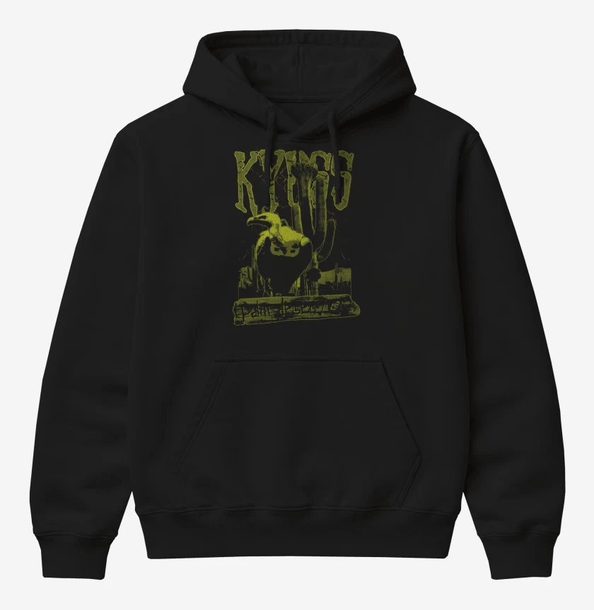 Poleron Canguro básico Negro de Kyuss 3