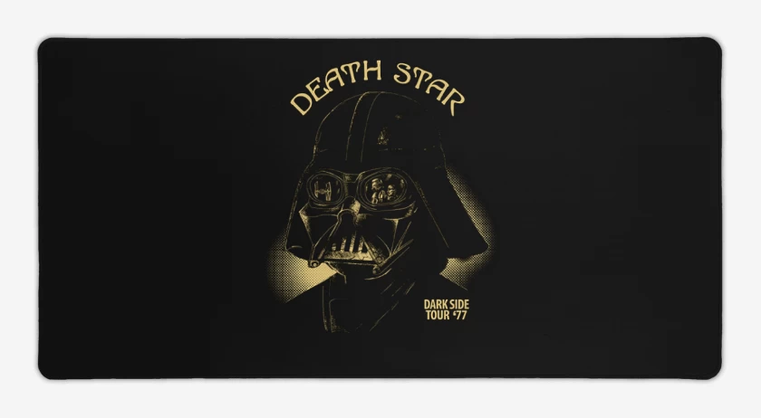 Mouse pad Gamer Negro de Darth Sabbath