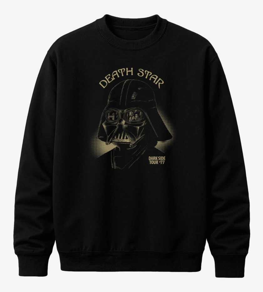 Poleron polo Negro de Darth Sabbath