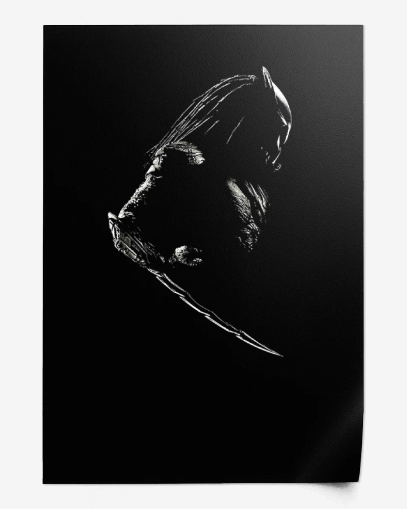 Print Negro de Predator 3