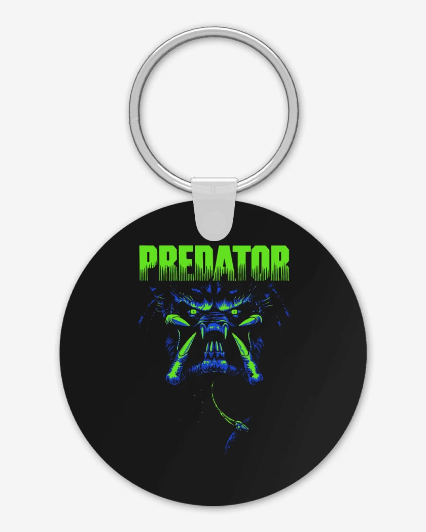 Llavero Negro de Predator 4