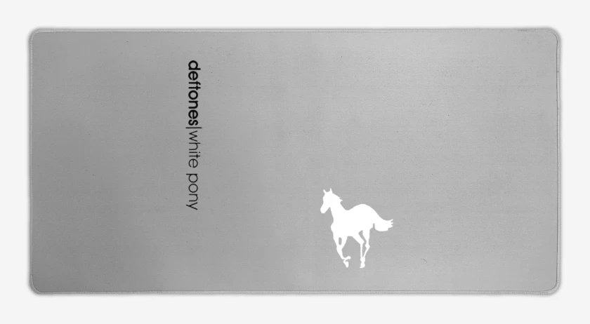 Mouse pad Gamer Deftones white pony