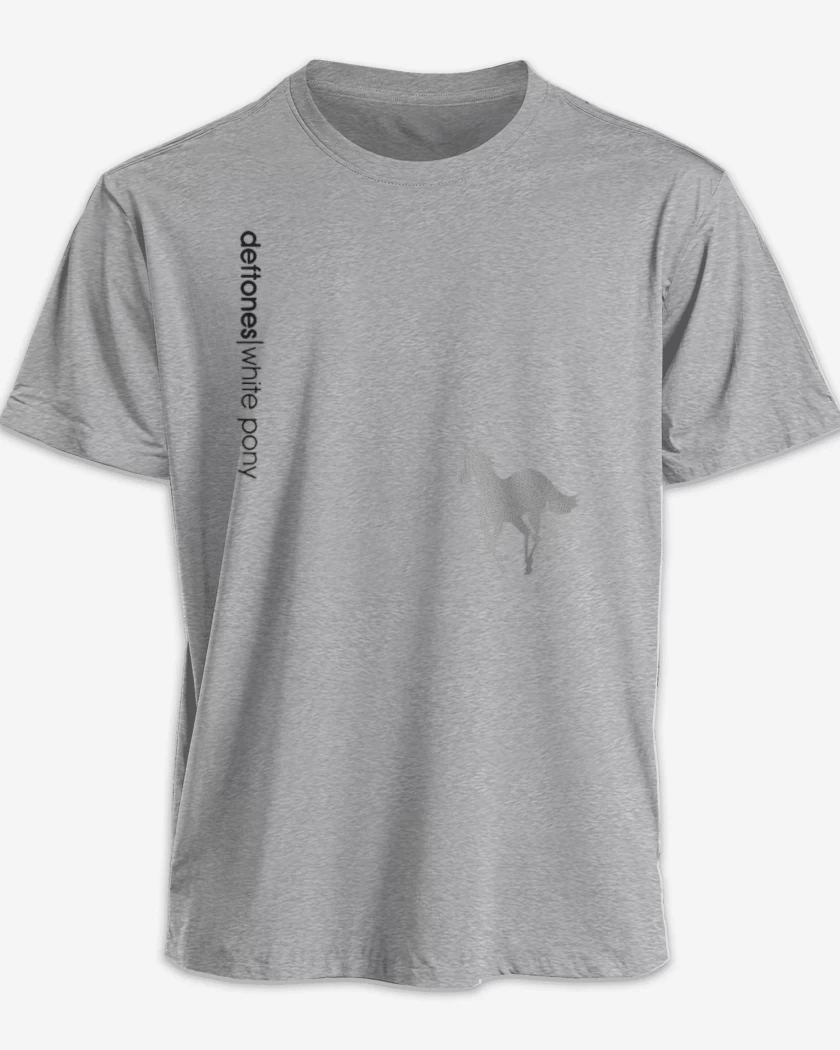 Polera Deftones white pony