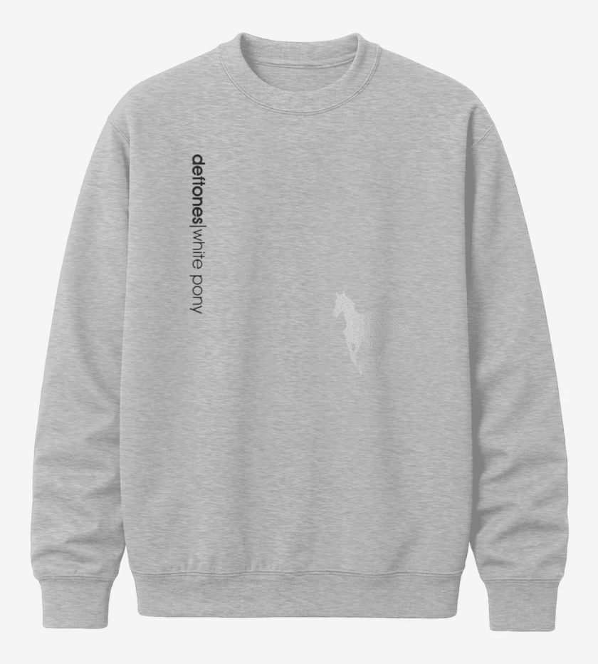 Poleron polo Deftones white pony