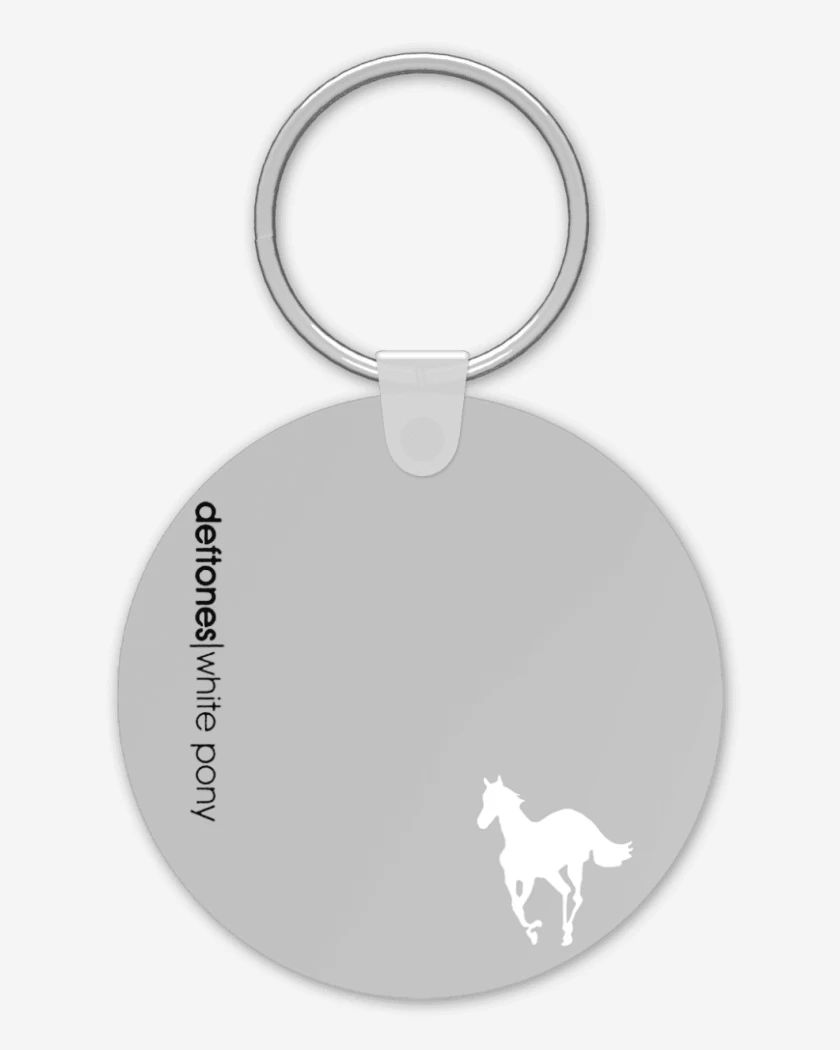 Llavero Deftones white pony