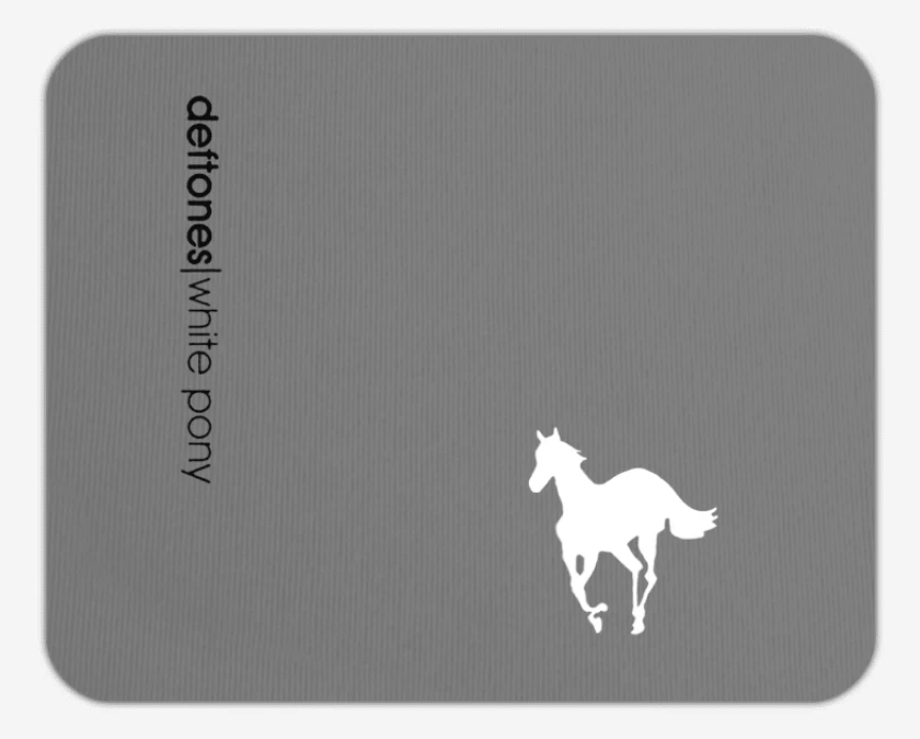 Mousepad Deftones white pony