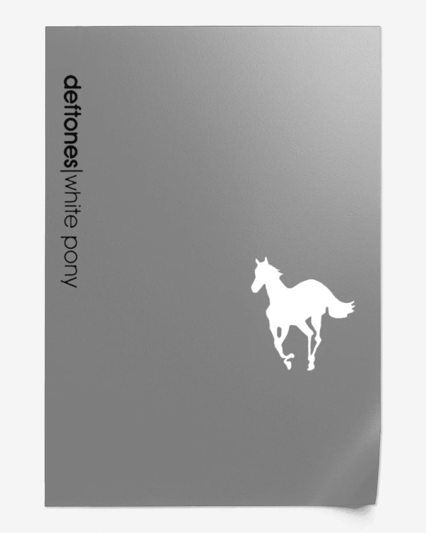 Print Deftones white pony