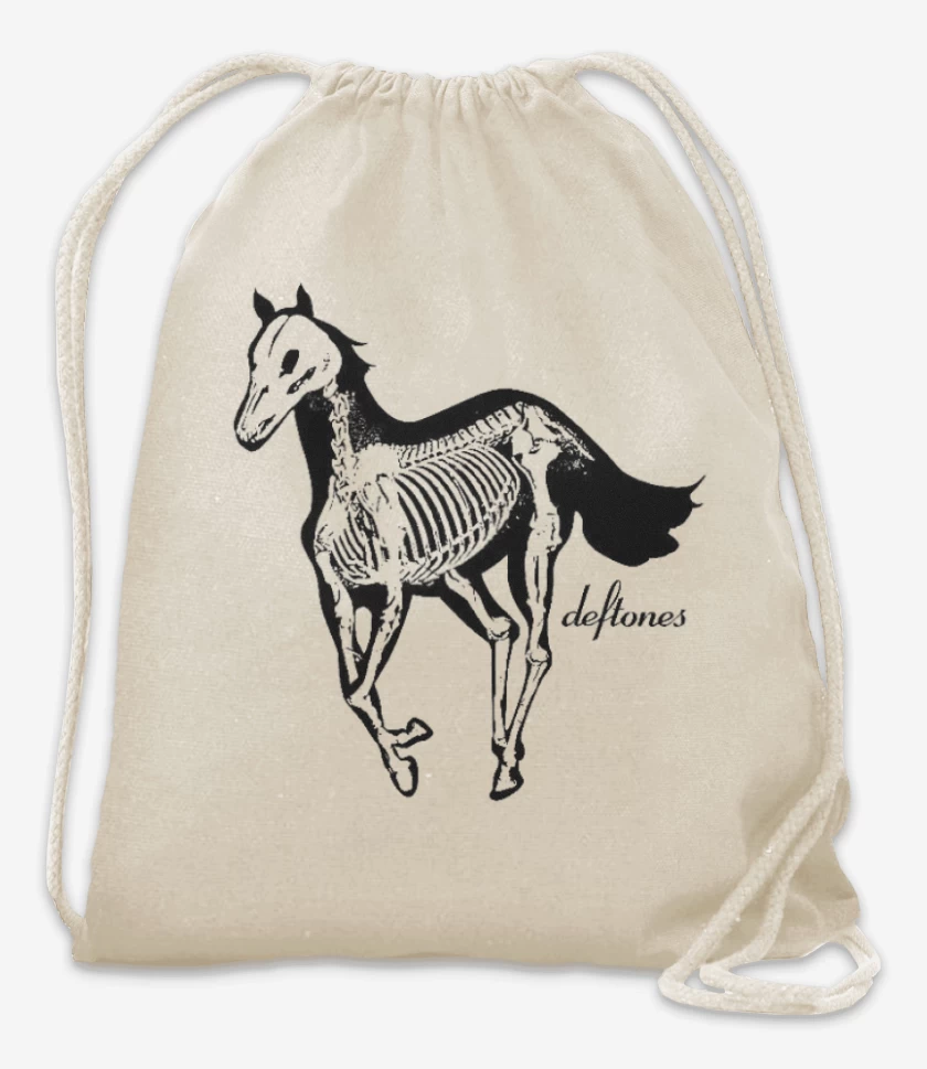 Mochila Blanco de Deftones pony