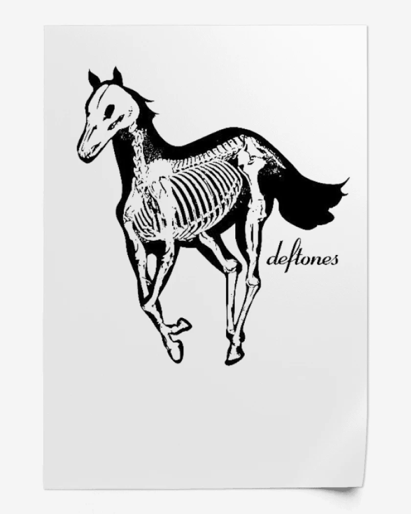 Print Deftones pony