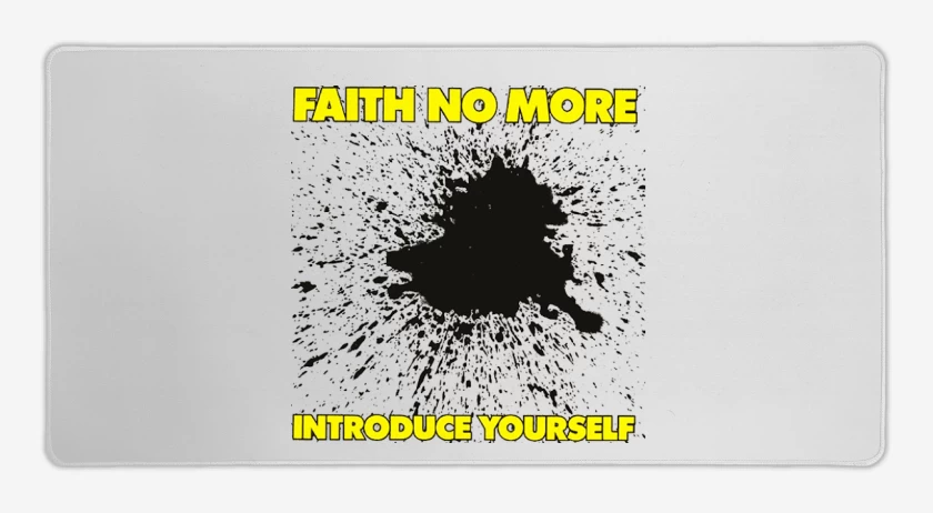 Mouse pad Gamer Faith no more introduce yourself