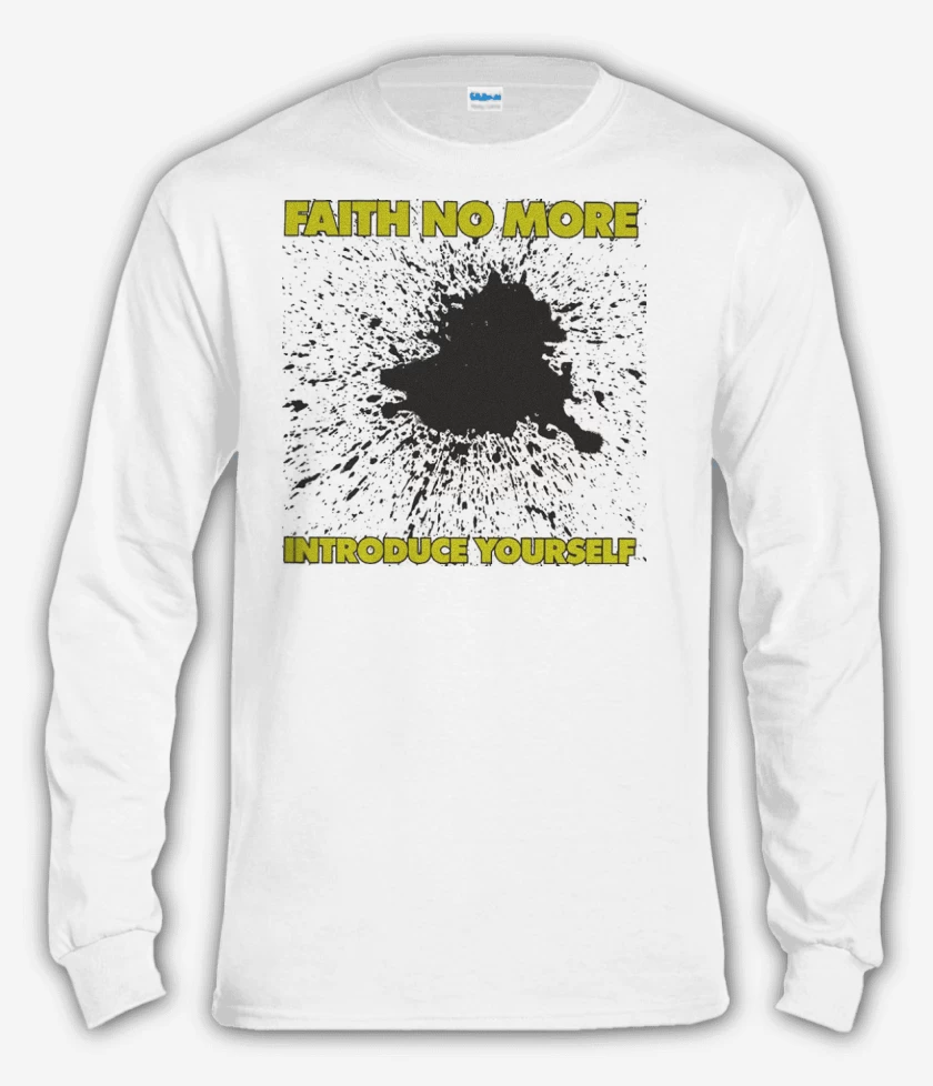 Polera manga larga Faith no more introduce yourself