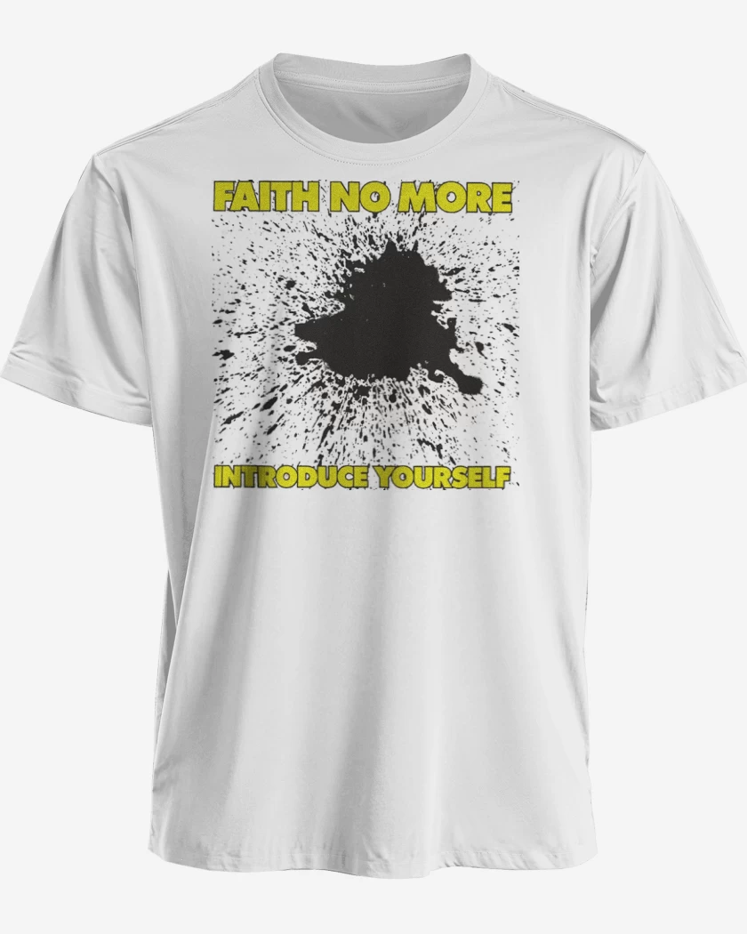Polera premium Blanco de Faith no more introduce yourself