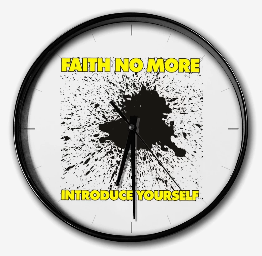 Reloj Faith no more introduce yourself