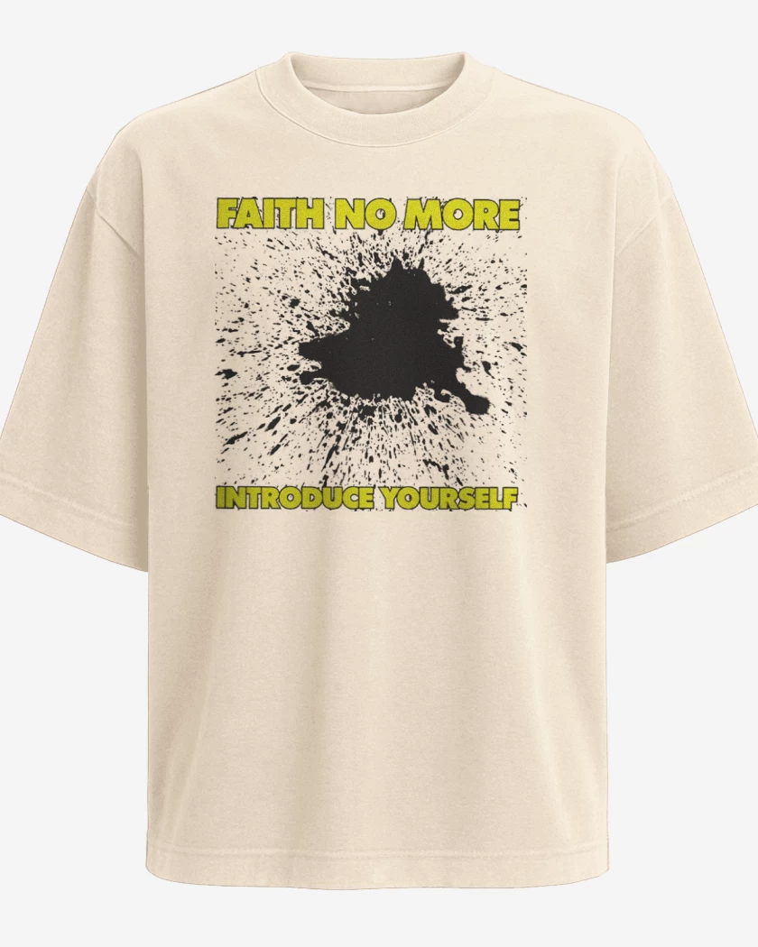 Polera Oversize Faith no more introduce yourself