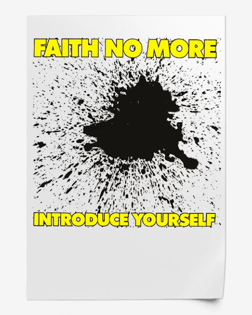 Print Faith no more introduce yourself