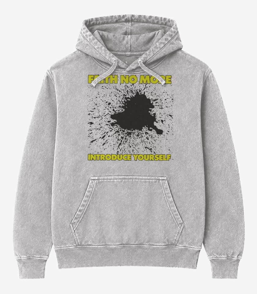Poleron Canguro Acid Wash Gris Melange de Faith no more introduce yourself