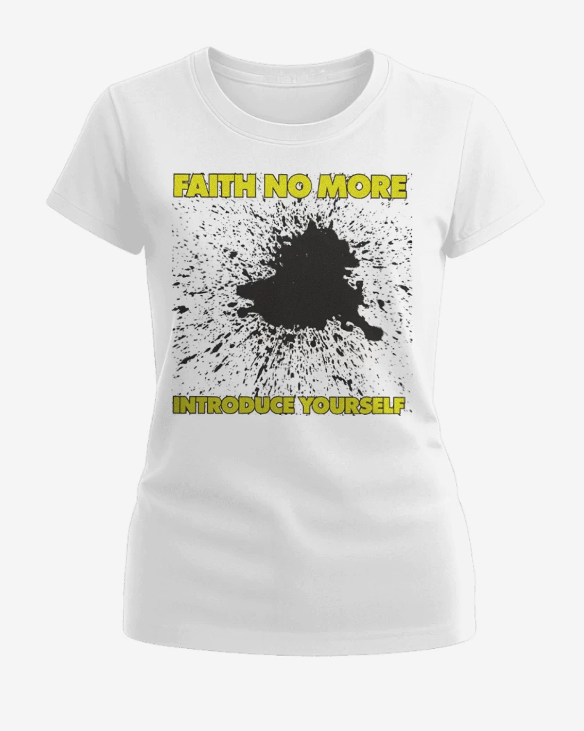 Polera de Mujer Blanco de Faith no more introduce yourself