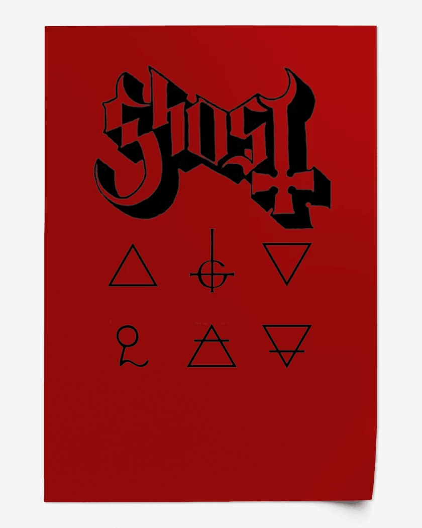 Print Rojo de Ghost