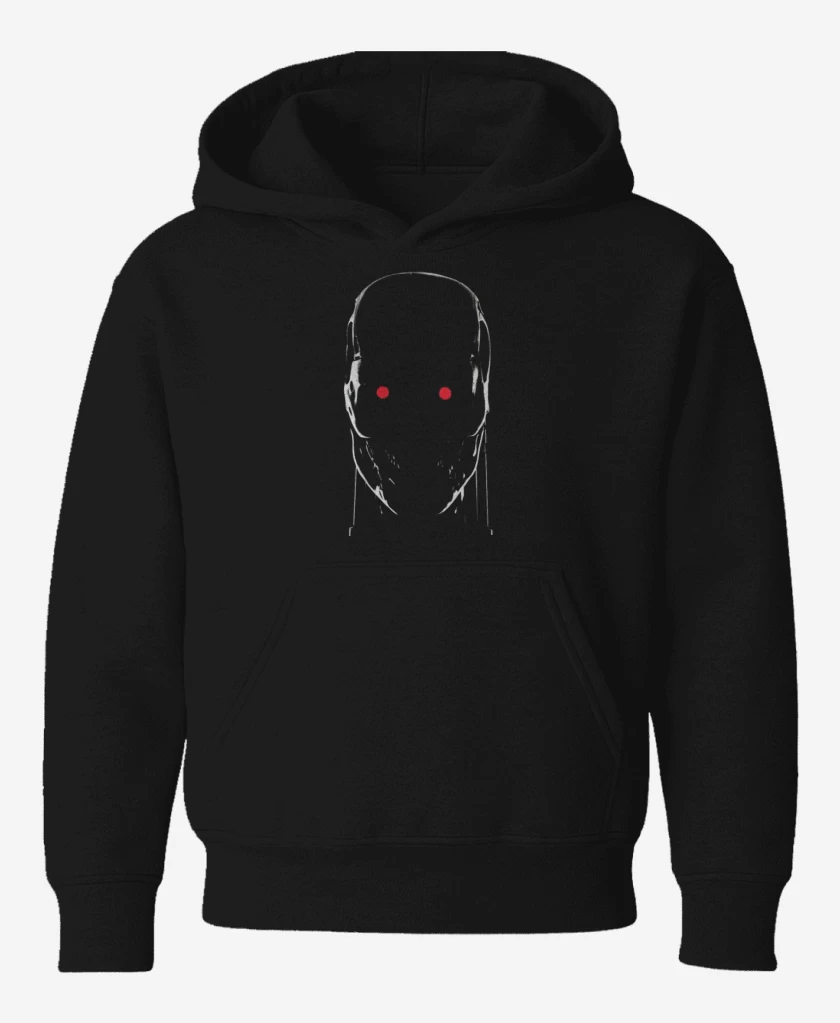 Poleron de niño Negro de Terminator T800