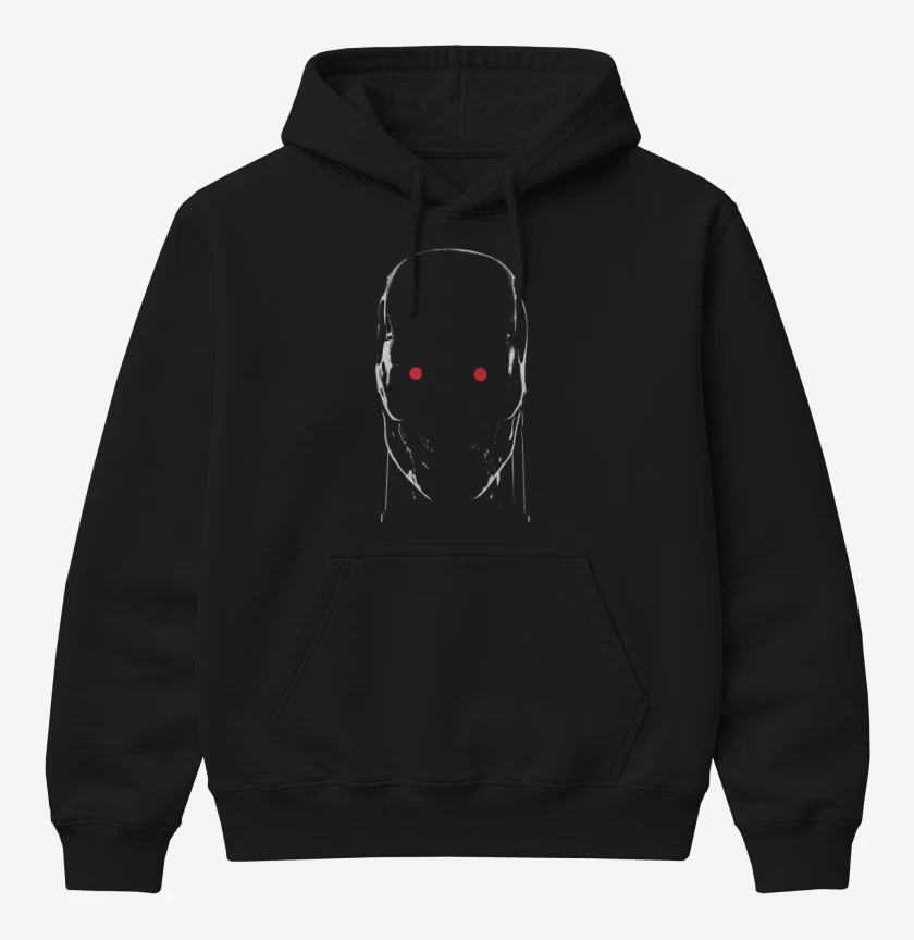 Poleron Canguro básico Negro de Terminator T800