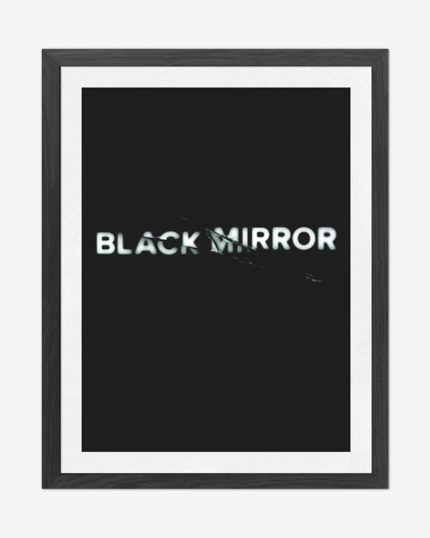 Cuadro decorativo Black mirror
